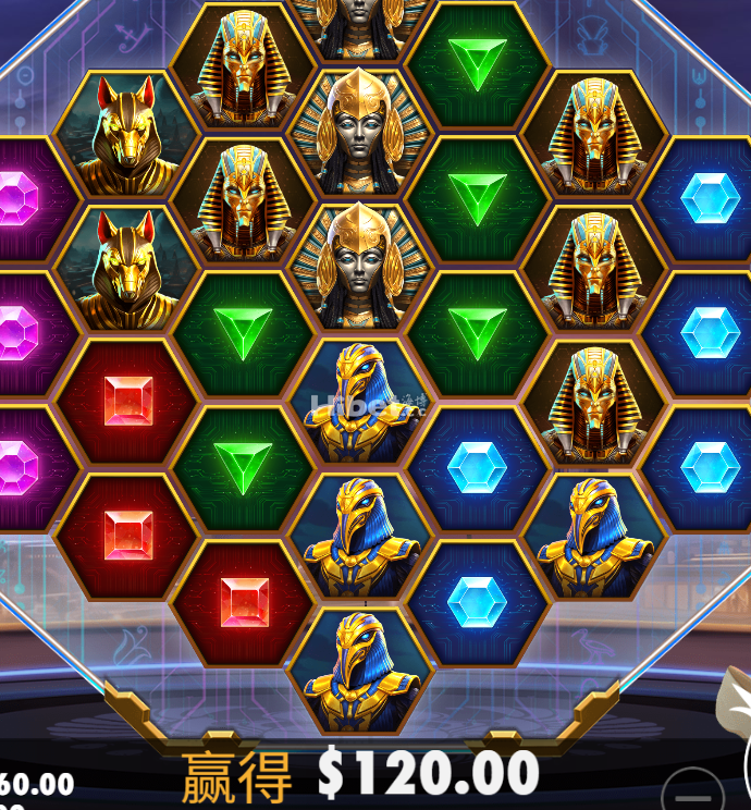 金字塔还是赚到一百二十元